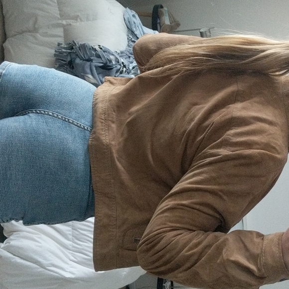 Brown bomber jacket - Picture 2 of 4